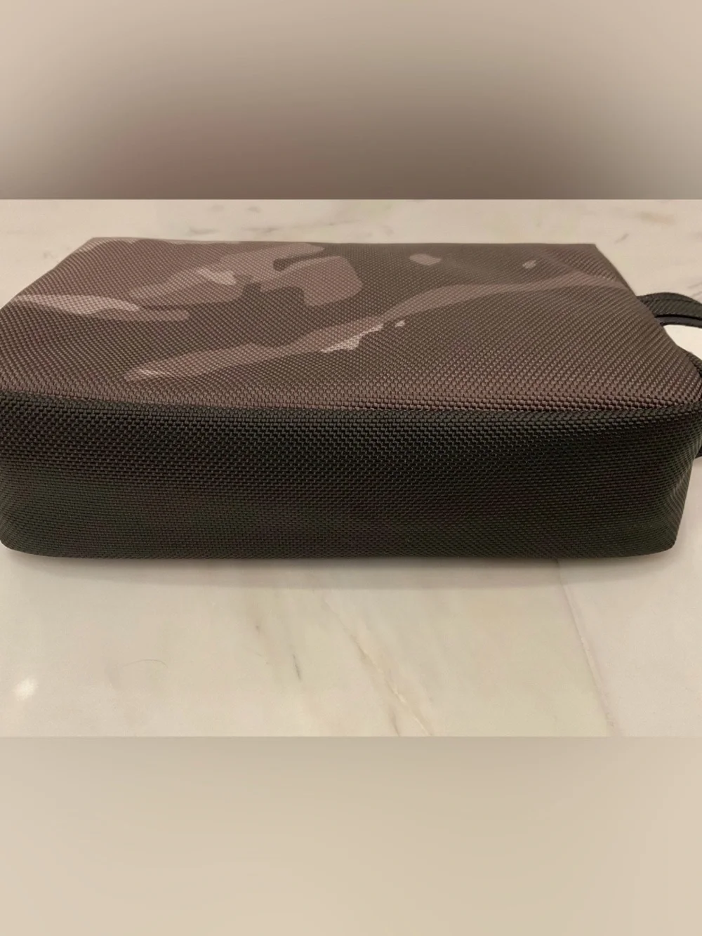 NEW TUMI Ballistic Nylon Zippered MEDIUM KIT Pouch Cosmetic Bag - CITY CAMO